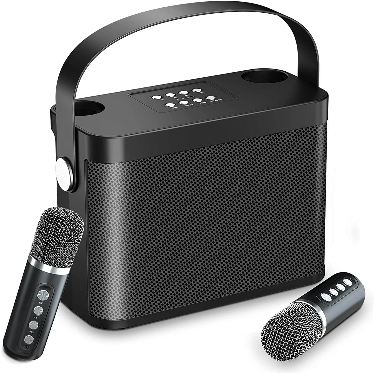 thumbnail image 2 of 5 Core Wireless Karaoke Microphone With Built-in Speaker – Portable Bluetooth Mic – Home Party 2 of 5