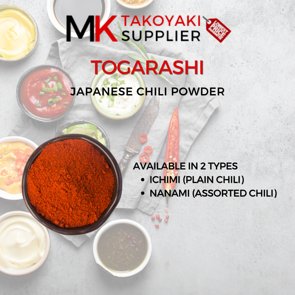 Chili Powder/Togarashi (Ichimi/Nanami) (100g/300g)