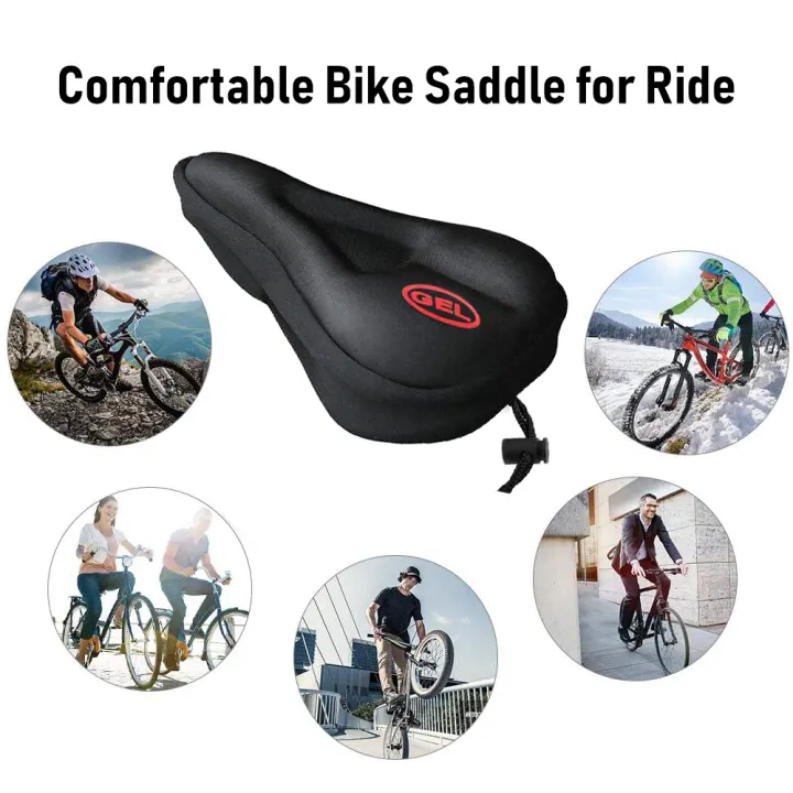 comfortable road bike seat