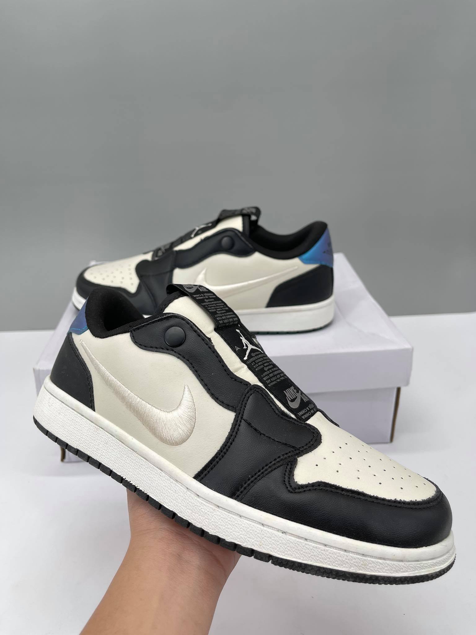 Nikee Jordan 1 Slip ons Sneaker Shoes 