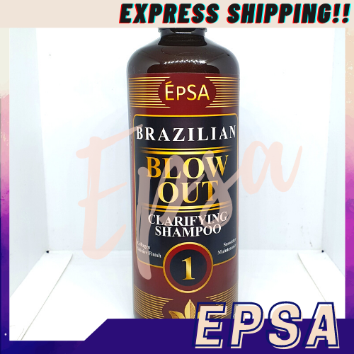 EPSA Keratin No. 1 Shampoo Brazilian Blowout Clarifying Shampoo Keratin