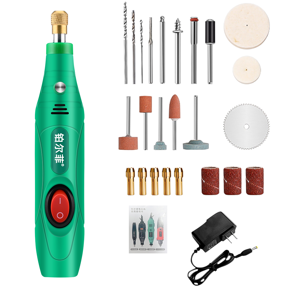 Professional Mini Grinding Set 12V Speed Adjustable Electric Drill 0.5