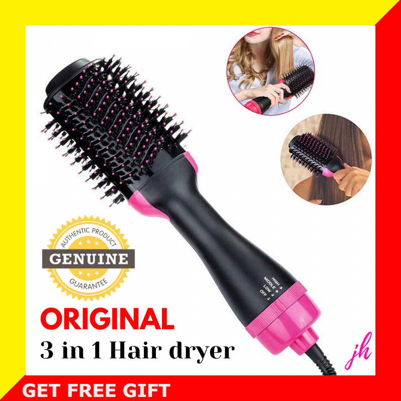 gas heated hair brush