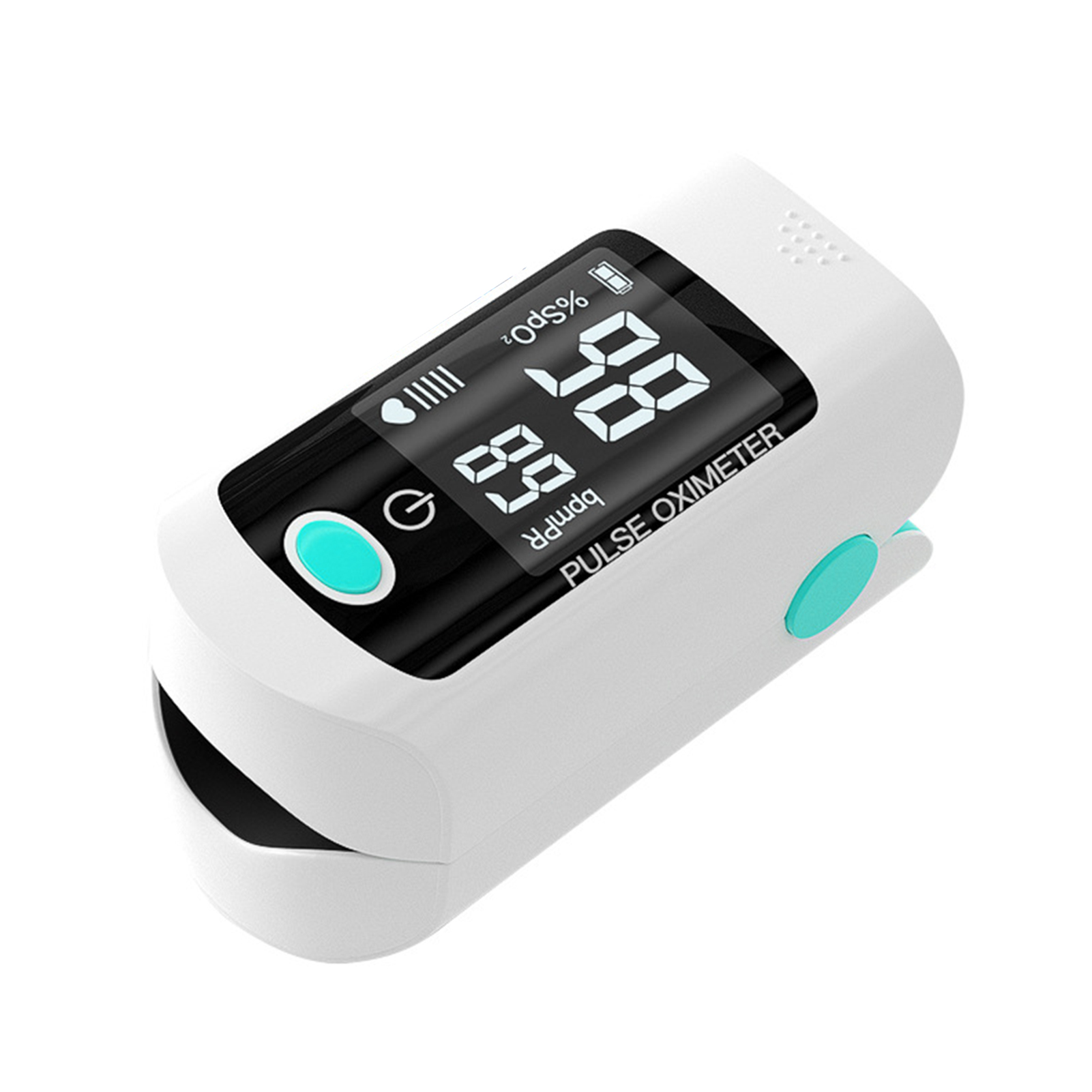 Fingertip Pulse Oximeter Blood Oxygen Saturation  SpO2  & PR Monitor 8S Quick Measure,Pulse Rate Measurement Meter for Home Sports Travel