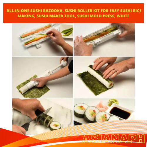 Sushezi Sushi Bazooka Roller Making Kit fresh perfect easy diy healthy pro