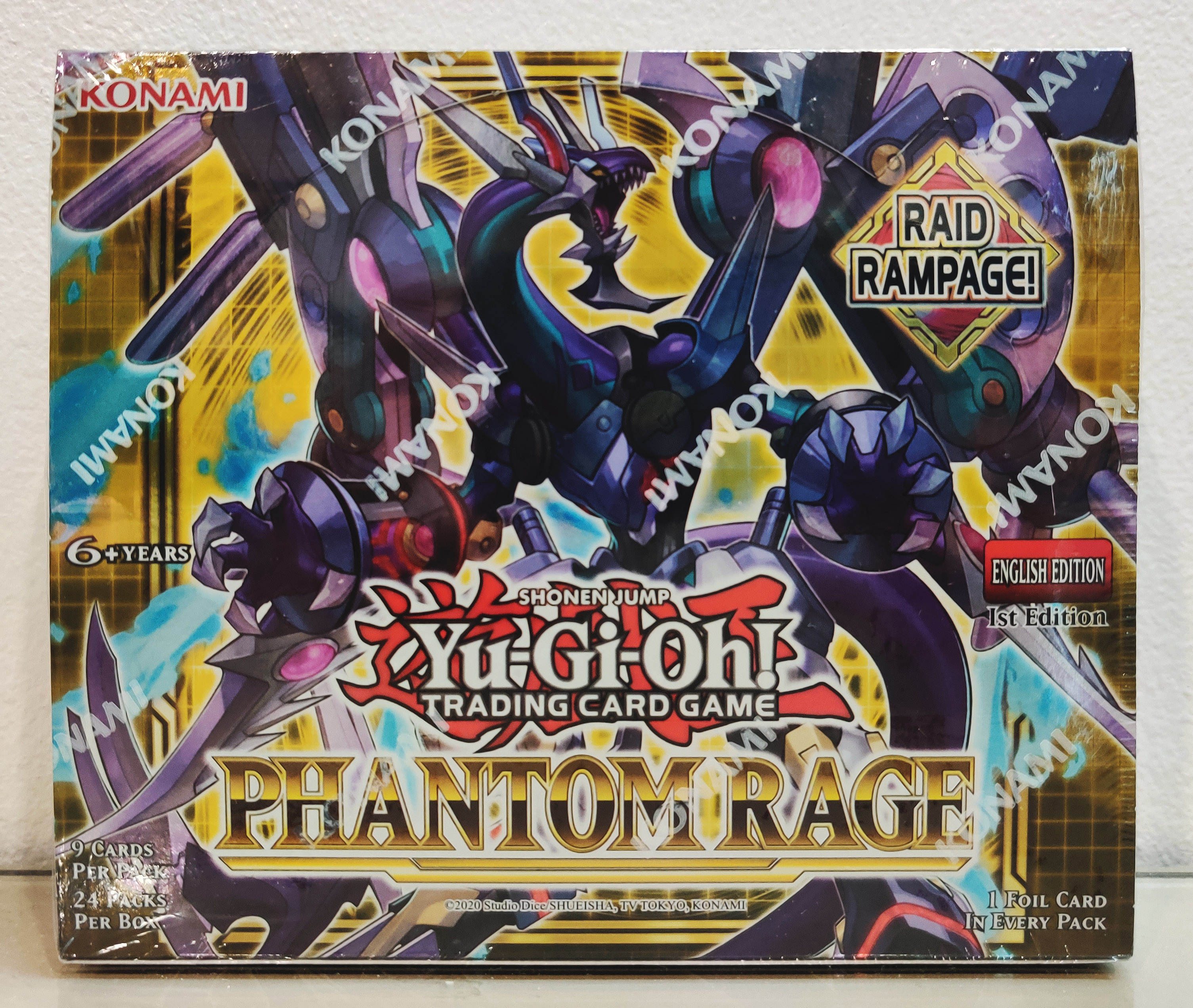 Yu-Gi-Oh! TCG Phantom Rage Booster Box 24s | Lazada PH