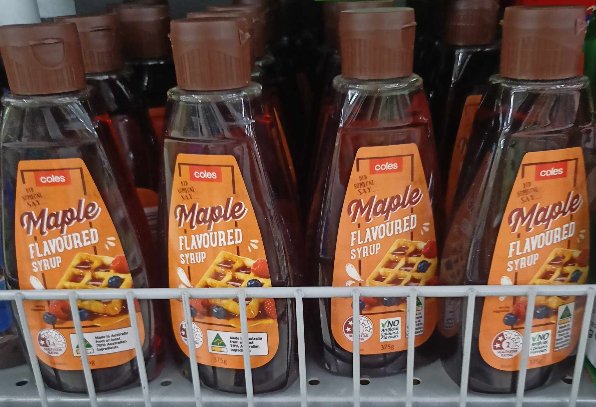 Coles Maple Flavoured Syrup 375g Lazada PH