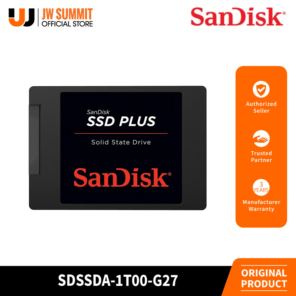 Sandisk Ssd Plus 1tb Sata Iii Internal Ssd Solid State Drive Sdssda 1t00 G27 Lazada Ph 1422