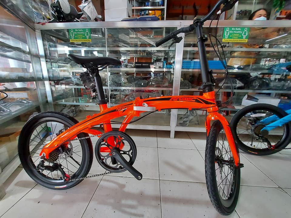 atomic folding bike specs