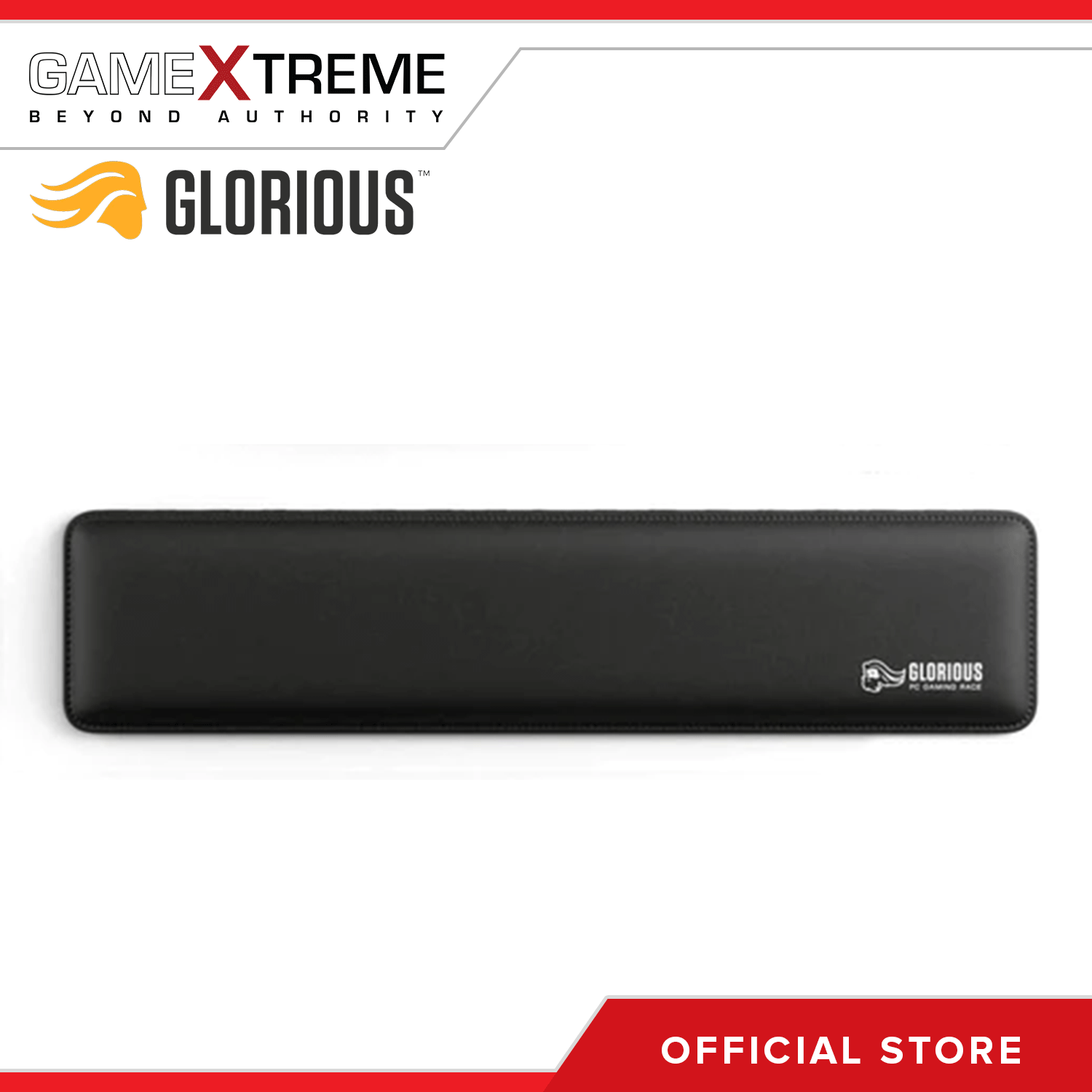 Glorious Gaming Padded Keyboard Wrist Rest (TKL, 17mm Thick