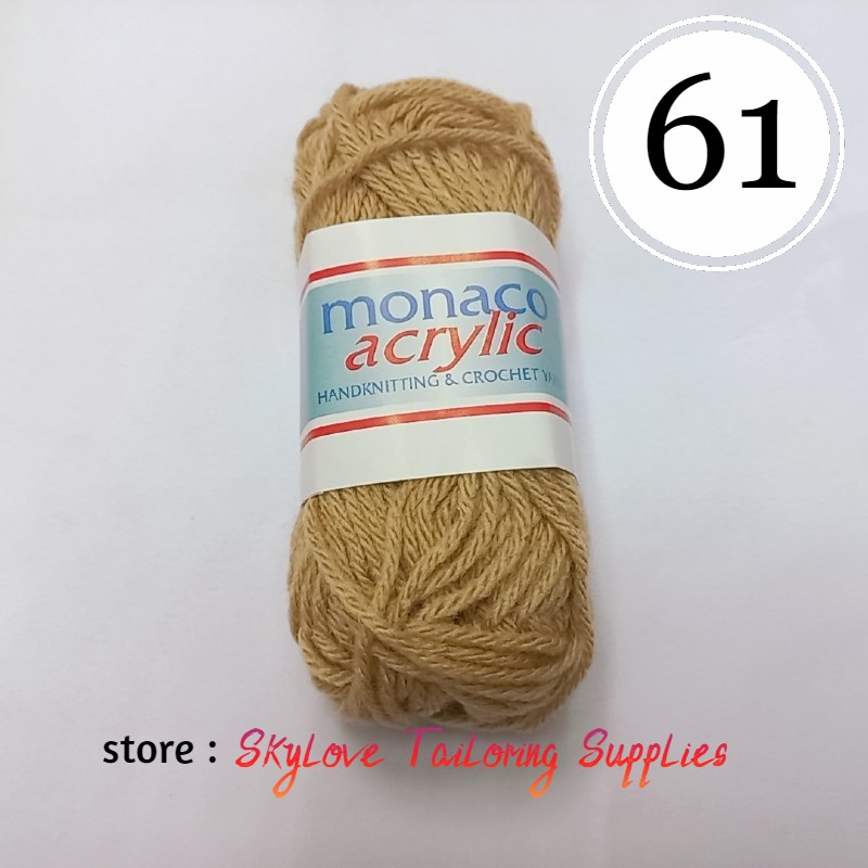 Monaco Acrylic Yarn 4ply