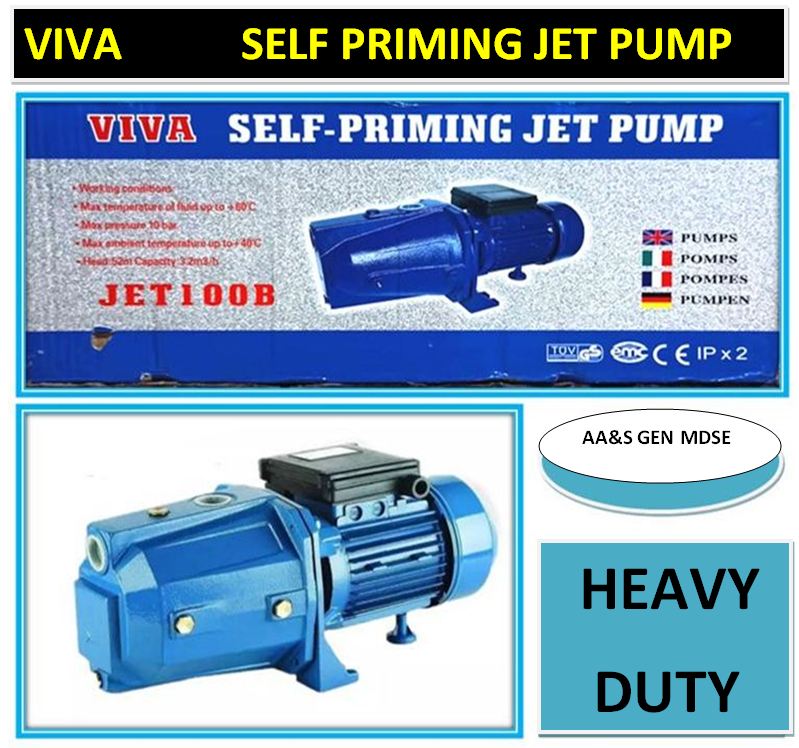 VIVA 1HP SELF PRIMING JETMATIC PUMP JET100 Lazada PH