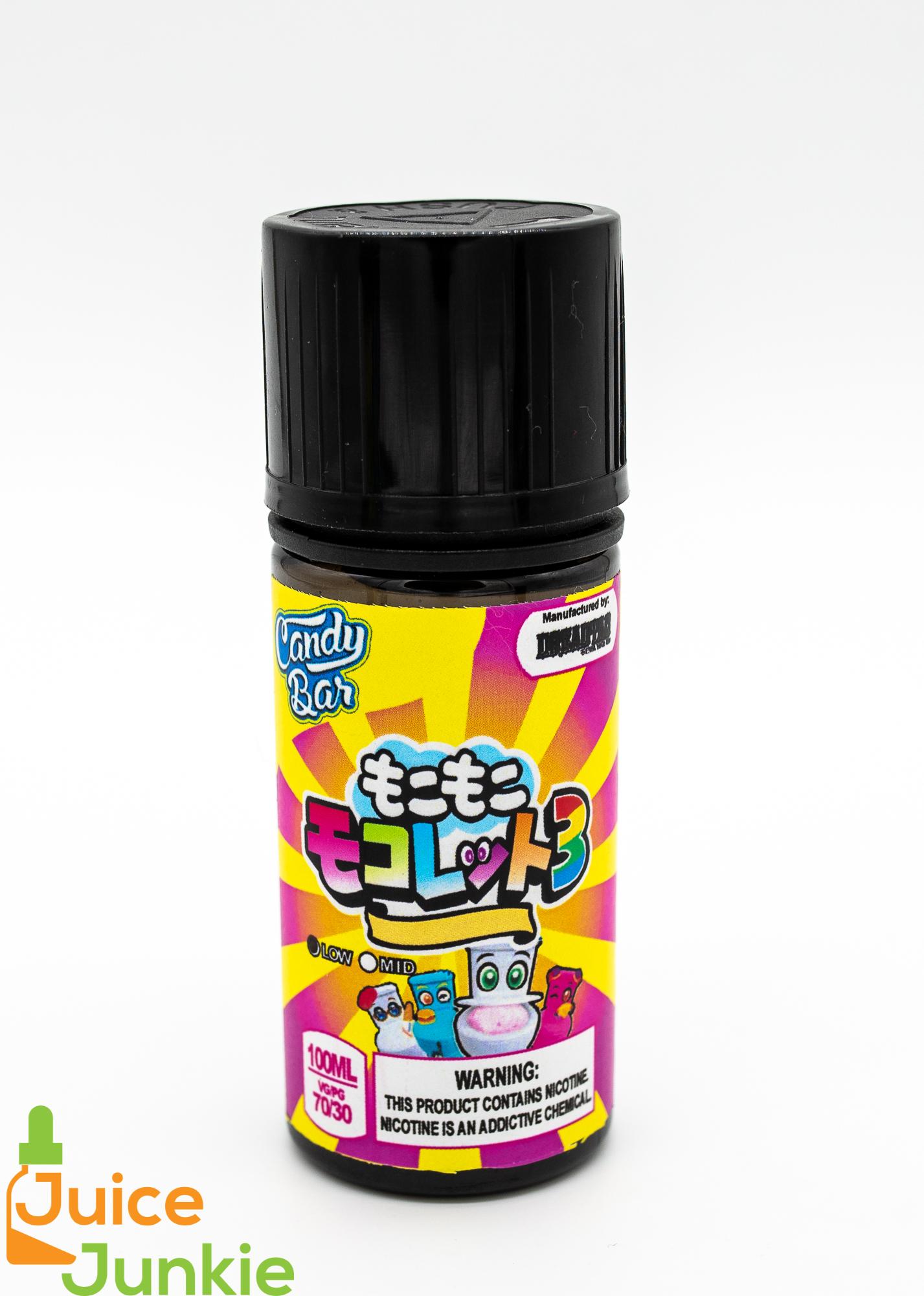 Dreadtac Candy Bar 100ml Vape Juice E Liquid Vaping Low Strength High