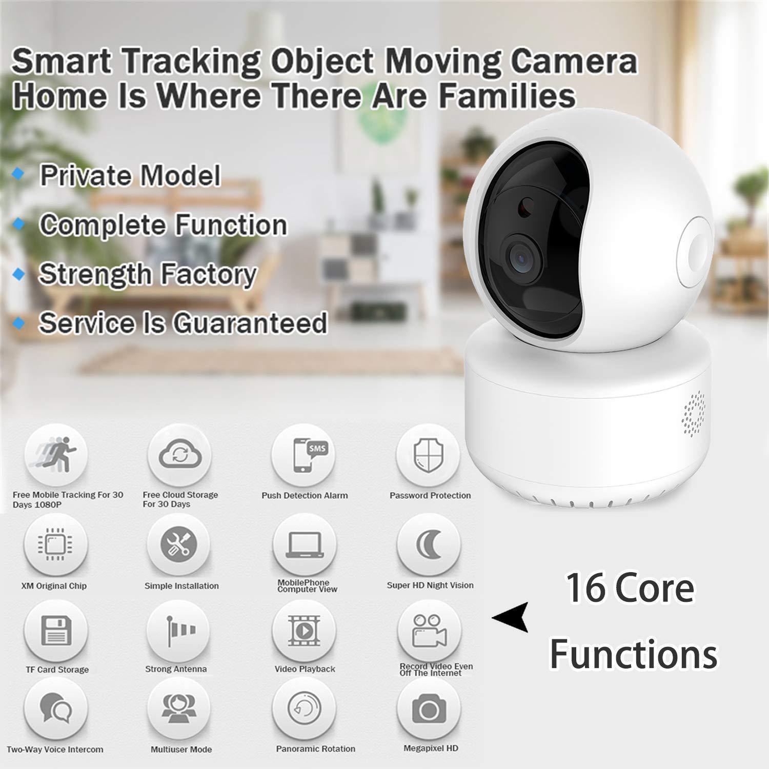 ICSEE APP Home Security WiFi Camera 360° Security Camera 1080P HD IR