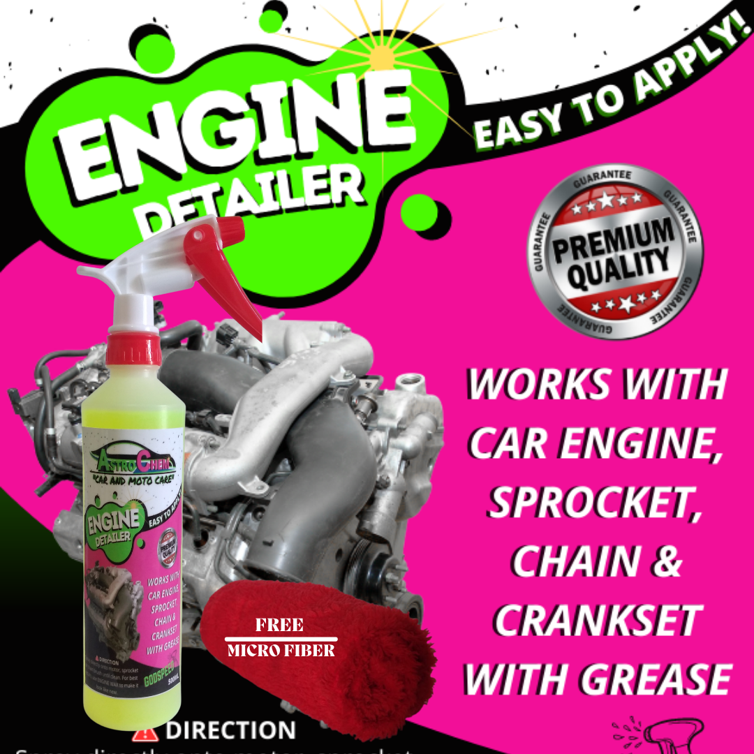 Astrochem Engine wash Premium Degreaser 500ML stain remover cleaning
