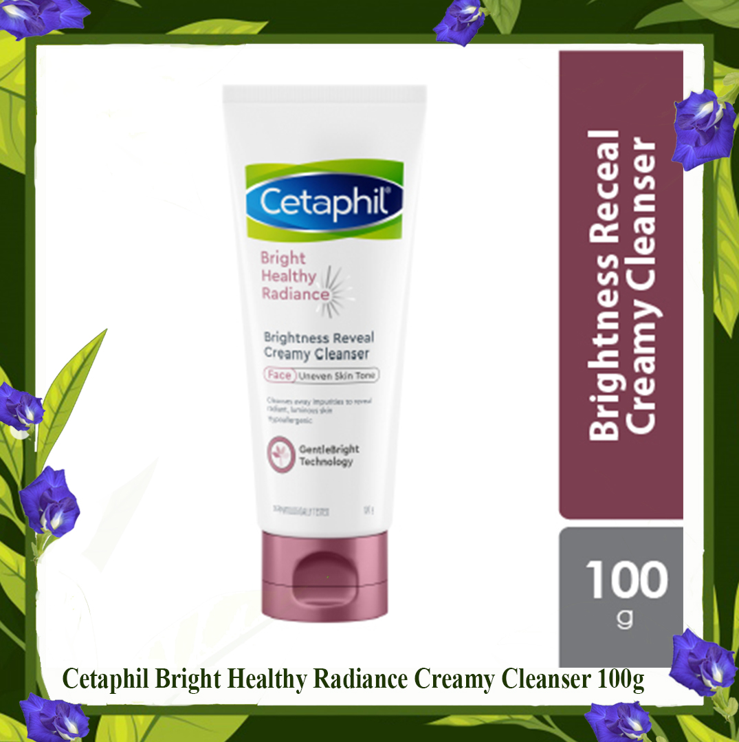 Cetaphil Bright Healthy Radiance Creamy Cleanser 100g for Dark Spots ...