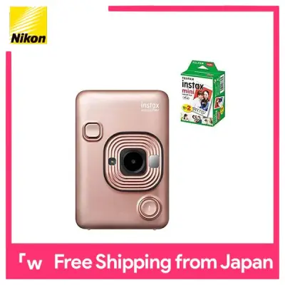 Fujifilm Kamera Instan Hibrid Chek Instax Mini LiPlay Blush Gold Instax Mini LiPlay (FUJIFILM)