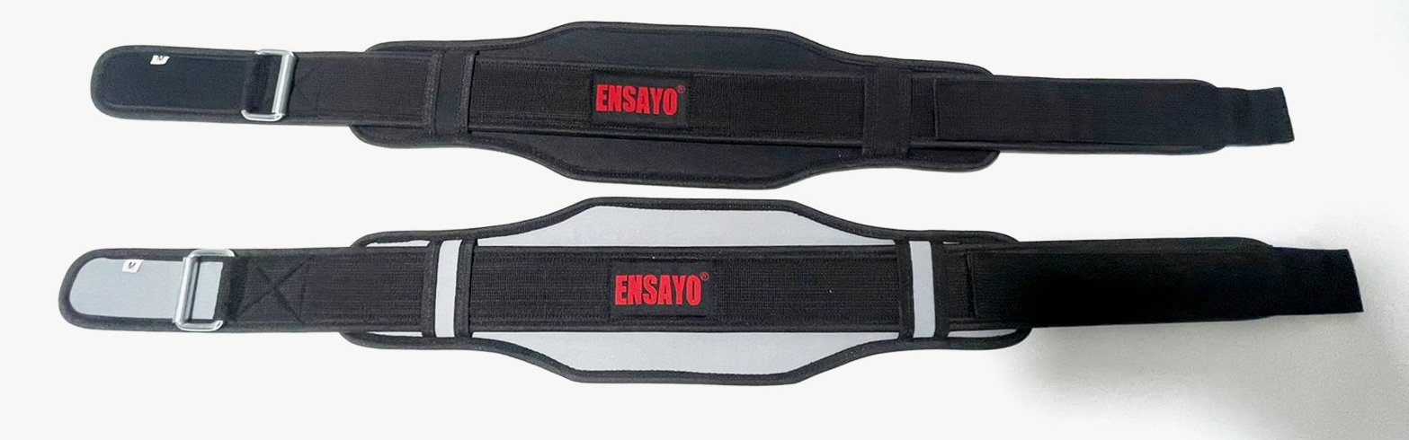 thumbnail image 2 of Evo Fitness Neoprene Weight Lifting Belt - Padded Back Support Strap For Gym & Training - Unisex UK Made 2 of 5