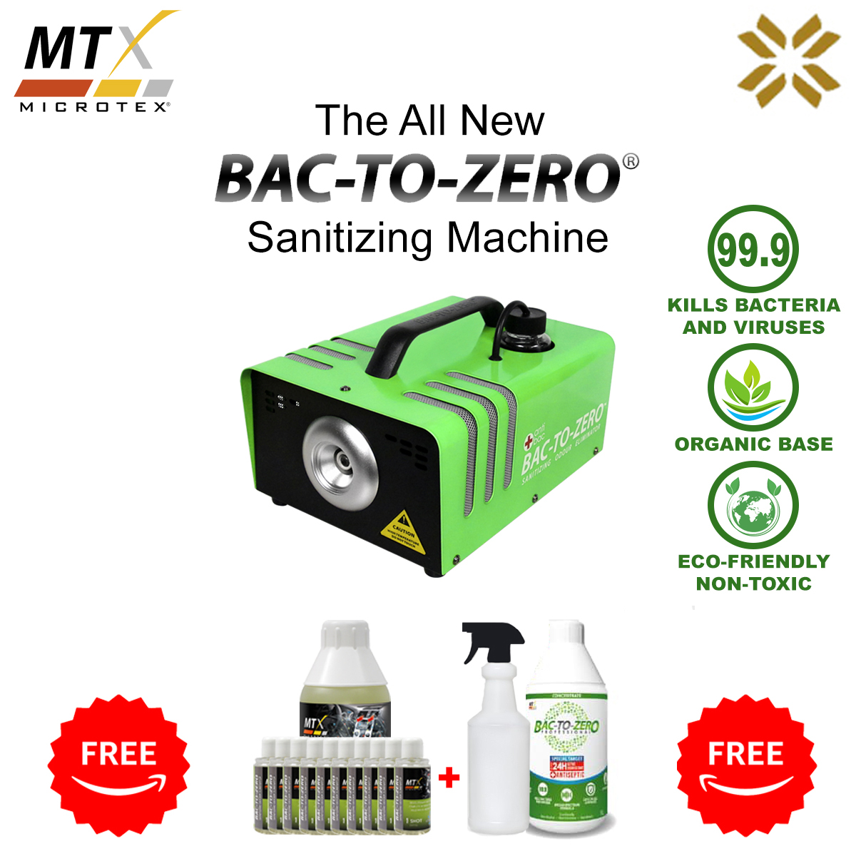Microtex Bac to Zero Machine with Automatic Time Control 900watts (MTX