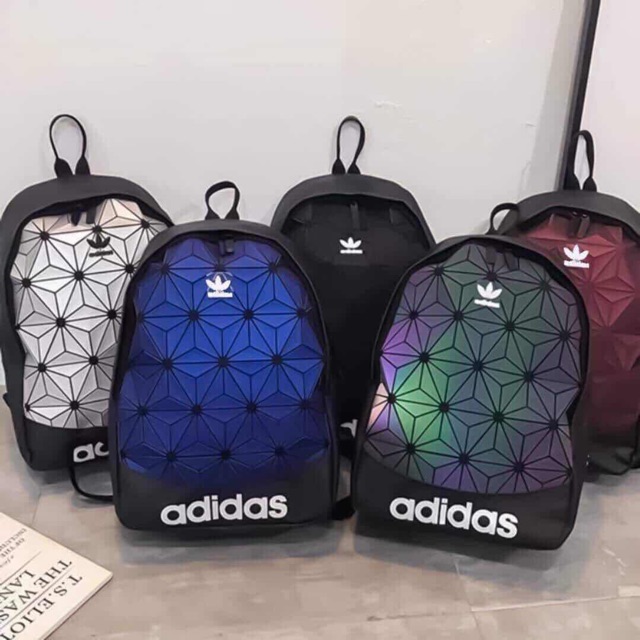 adidas geometric backpack