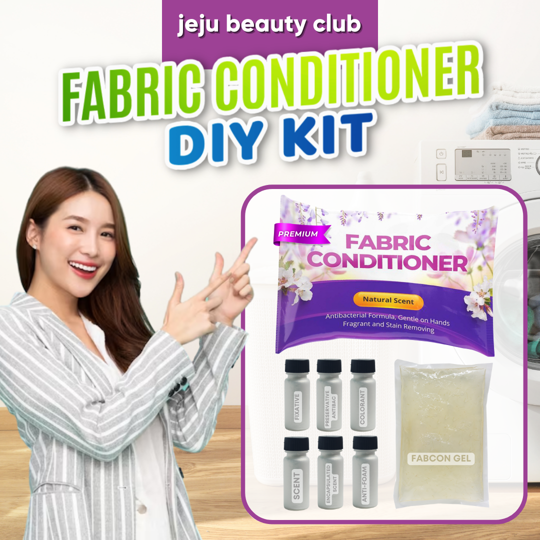 Jeju Beauty Premium Fabric Conditioner DIY Kit 10 Liters Yield Complete