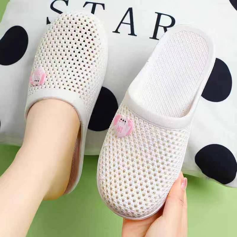 add 1 size COD korean Fashion crocs style shoes for girl women school cute  babae casual shoes leisure shoes living at home slipper calceiform Special  Clearance Korean Simple Fragrance Girls Sandals Bohemia