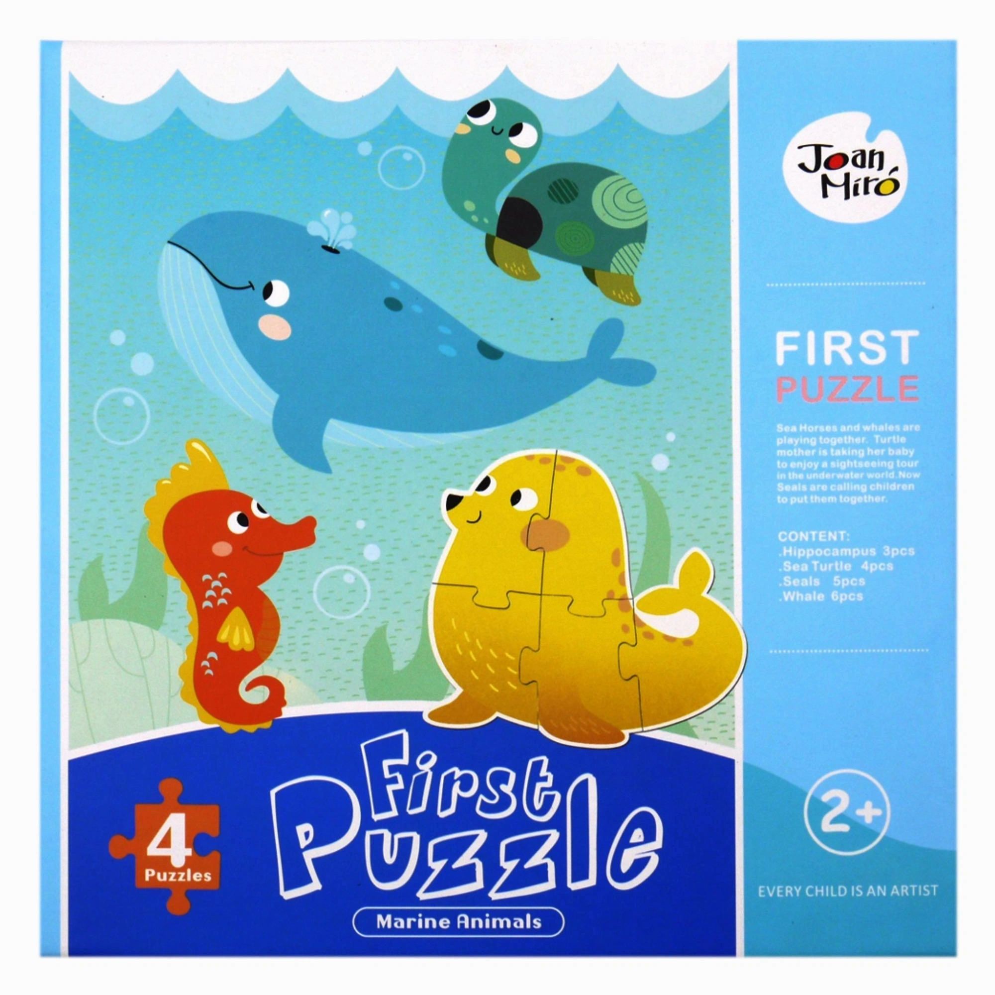 Bonjour Bebe Ph First Puzzle Marine Animal Collection Lazada Ph