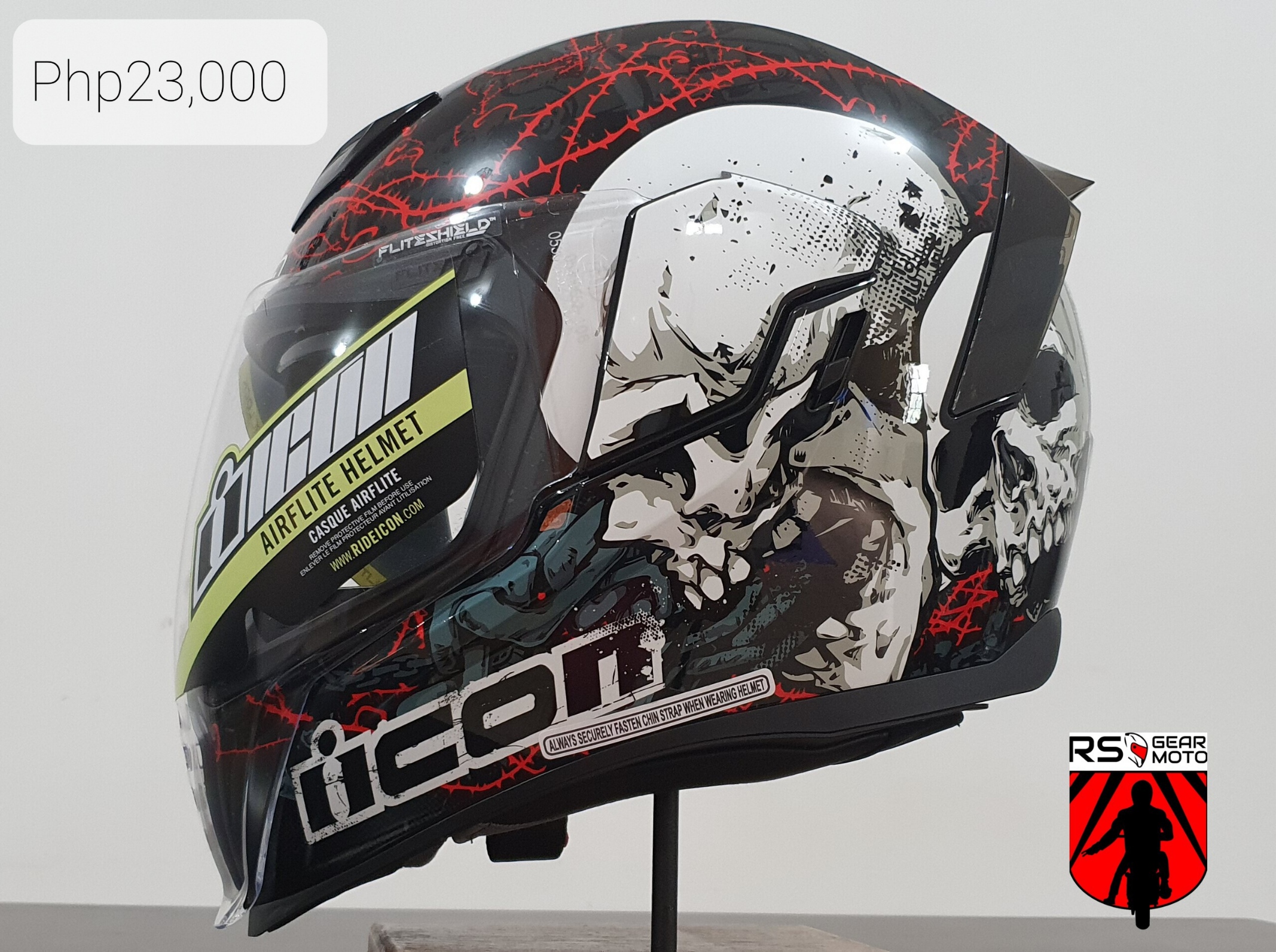 Icon Airflite Skull18 Helmet | Lazada PH