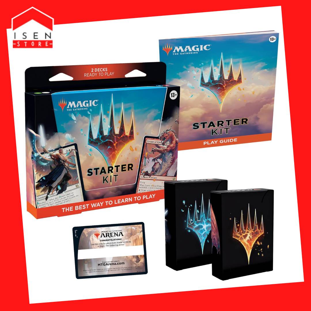 Magic: The Gathering Starter Commander Deck – First Flight (White-Blue) |  Ready-to-Play Deck for Beginners and Fans | Ages 13+ | Collectible Card