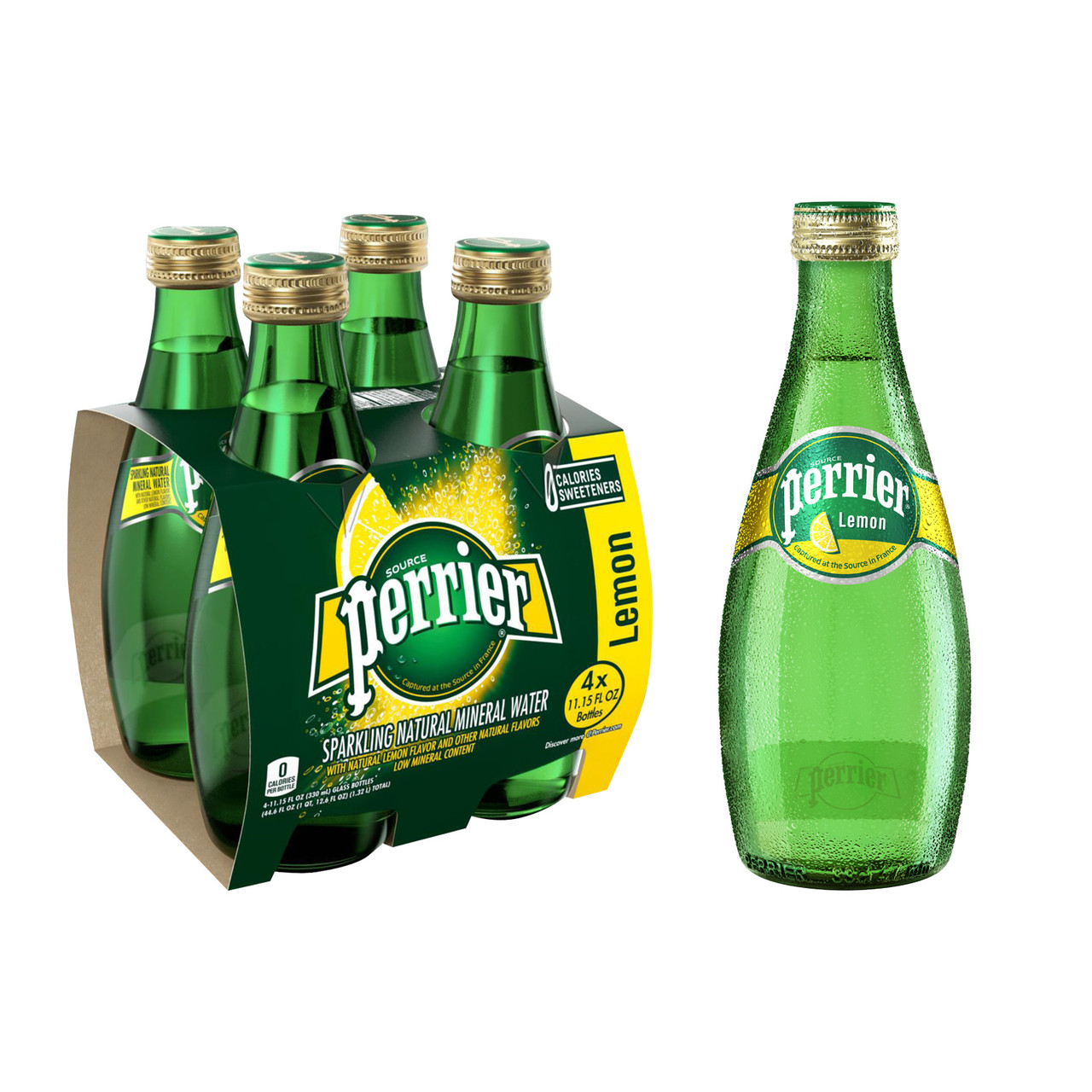 Perrier Sparkling Water Lemon 4x330mL Lazada PH