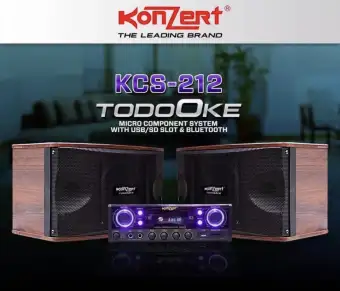 konzert speaker with amplifier