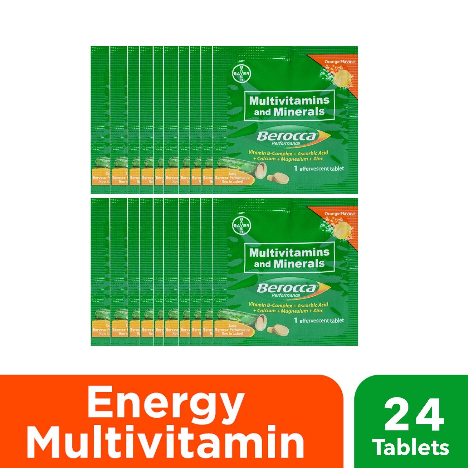 Berocca Orange Sachet 24s Lazada PH