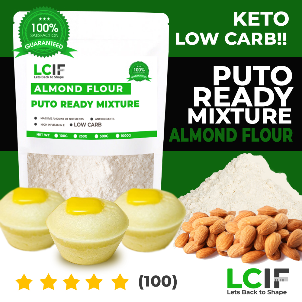 Low Carb Almond Flour Puto Ready Mixture 100G LCIF Low Carb Guilt
