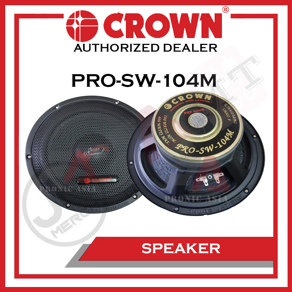 crown subwoofer price