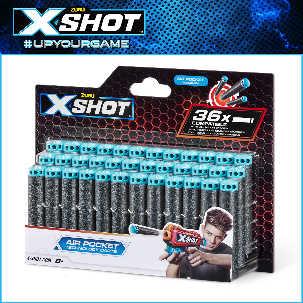 36 PCS For Nerf X Shot Dart Refill Sniper Rifle Darts, 52% OFF