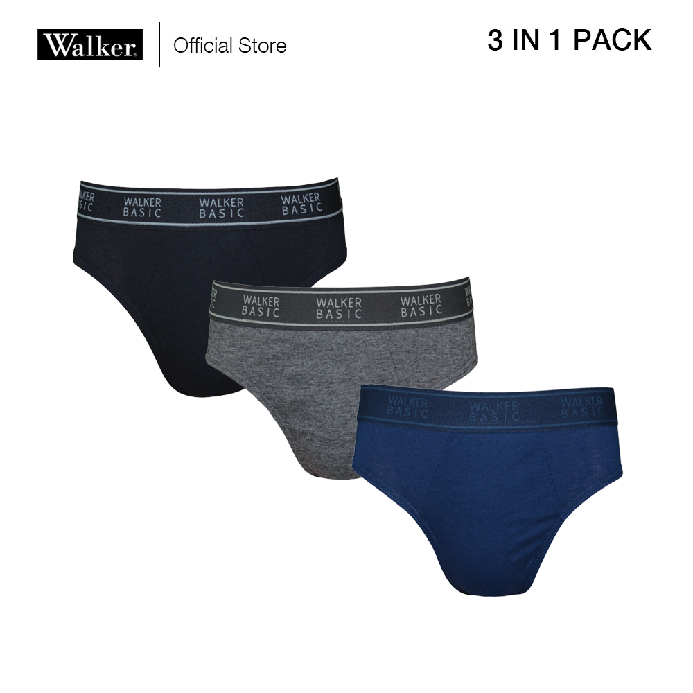 Buy Walker Underwear 3 in 1 Basic Cotton Comfort Breathable Men