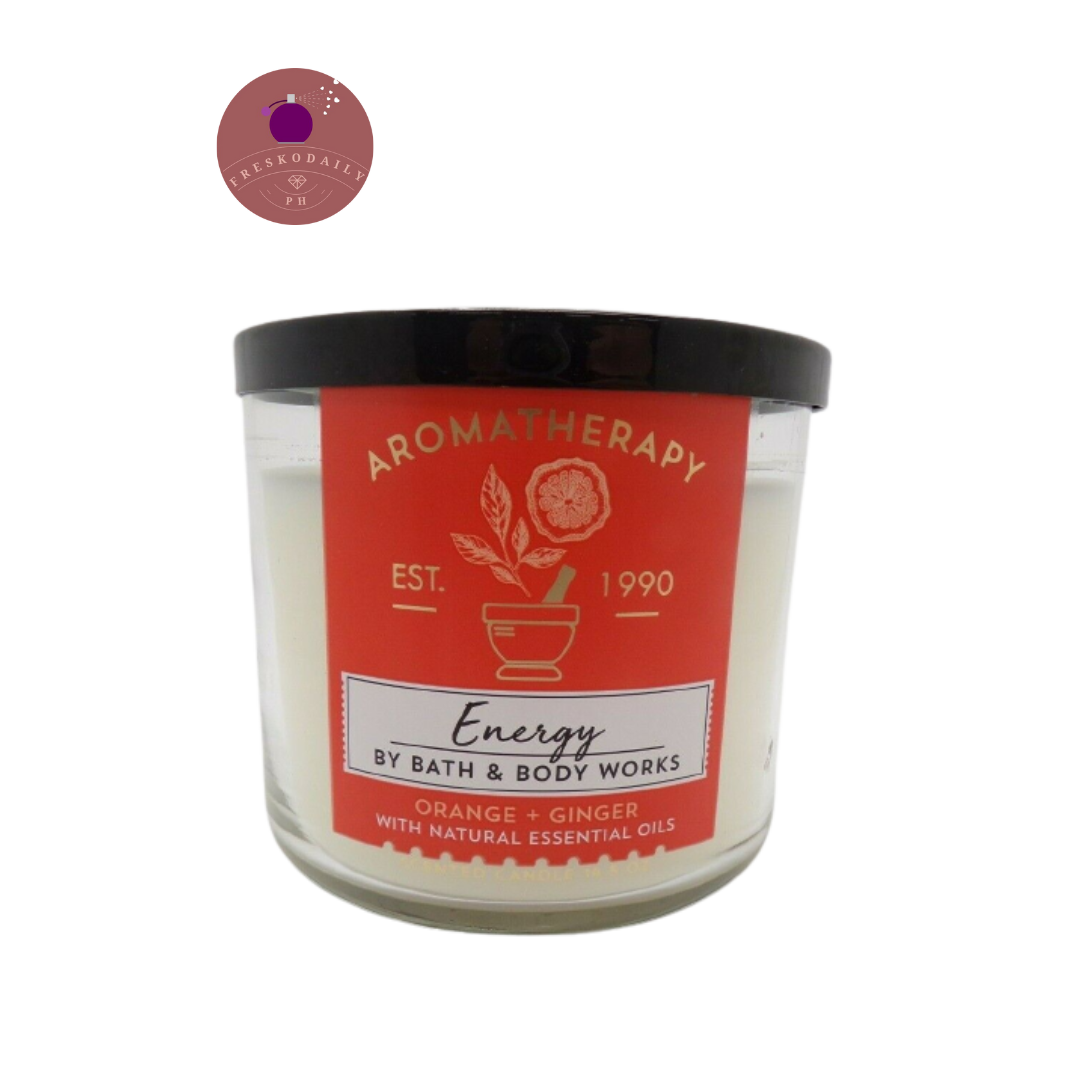 Bath and Body Works Aromatherapy ENERGY 3 Wick Candle Lazada PH