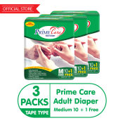 Prime Care Adult diaper Medium 10+1 x 3