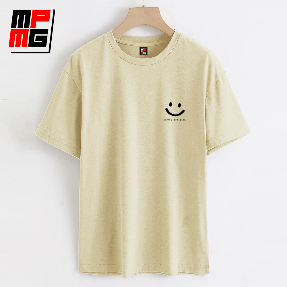 MPMG Smiley Face Emoji Basic Shirt Oversized Tshirt Unisex | Lazada PH