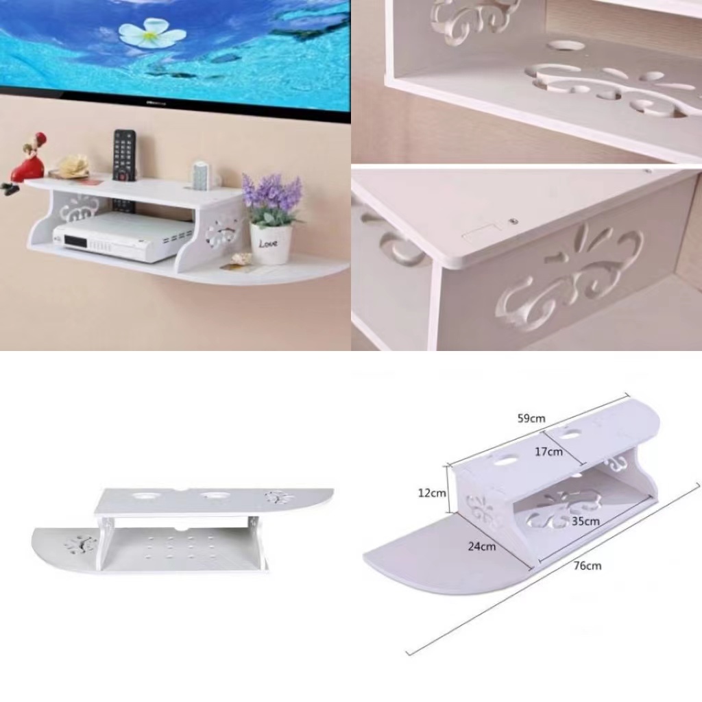 Wall Shelf Minimalist Floating Wall Mount Corner Shelves Storage Rack