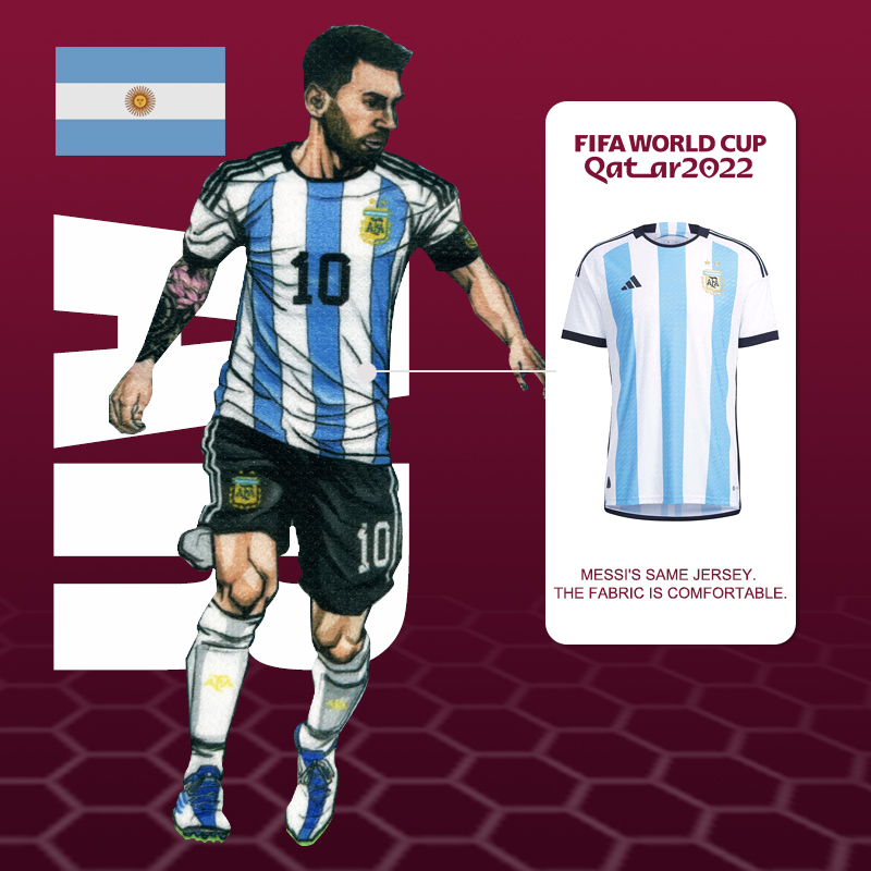 Julián Álvarez 9 Argentina 2022-23 Women Home Jersey National Team W -  Praise To Heaven