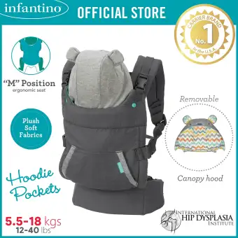 infantino cuddle up ergonomic hoodie carrier newborn