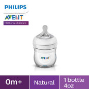 Philips Avent Natural 4Oz Bottle Single