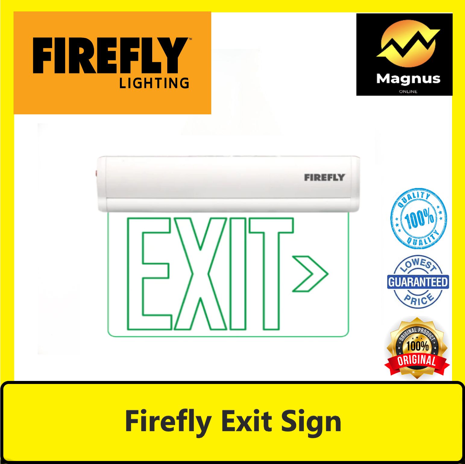 2 Face Exit Sign 2 Face Exit Sign