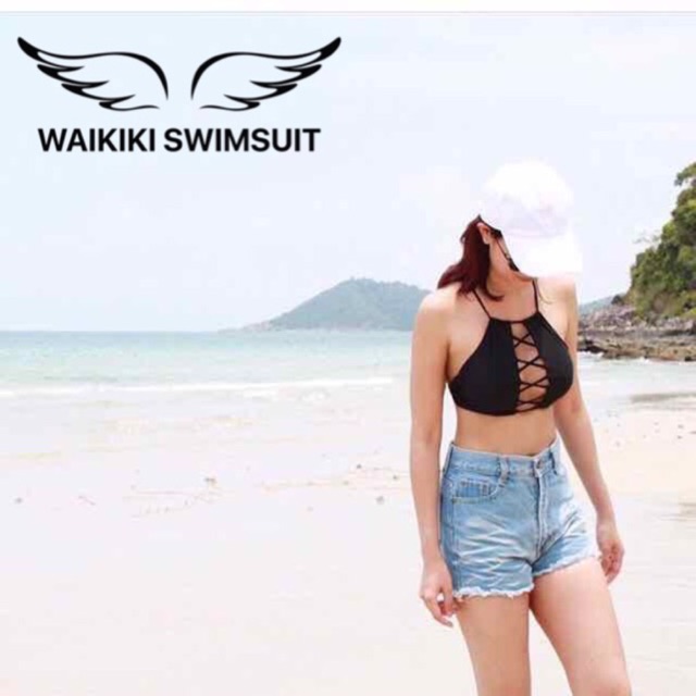 swimsuit with maong shorts