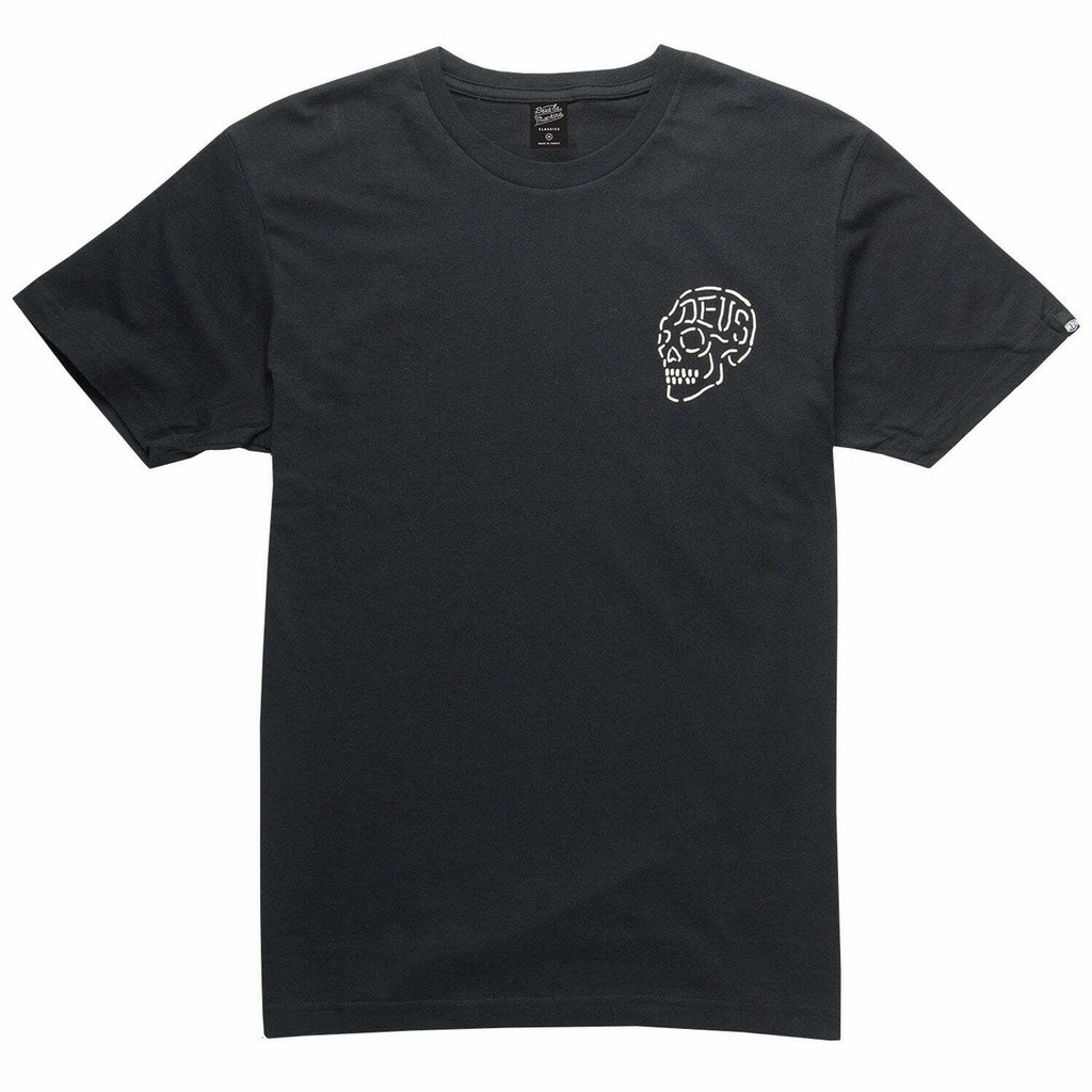 kiezen wapenkamer kwaadheid de vrije loop geven Deus Ex Machina Venice Skull T-Shirt Short Sleeve - Black | Lazada PH