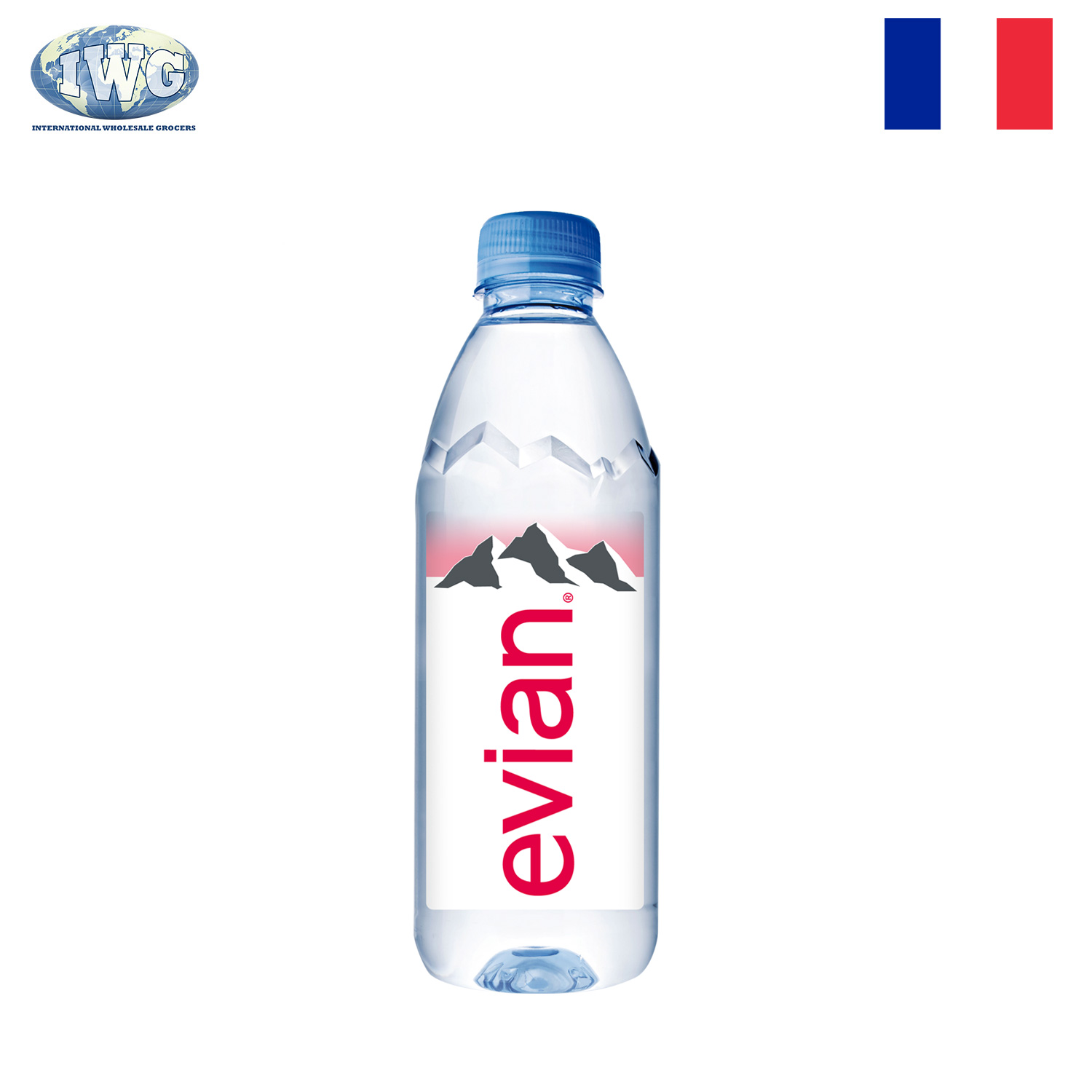 Evian Sports Cap Still Natural Mineral Water 12x75cl