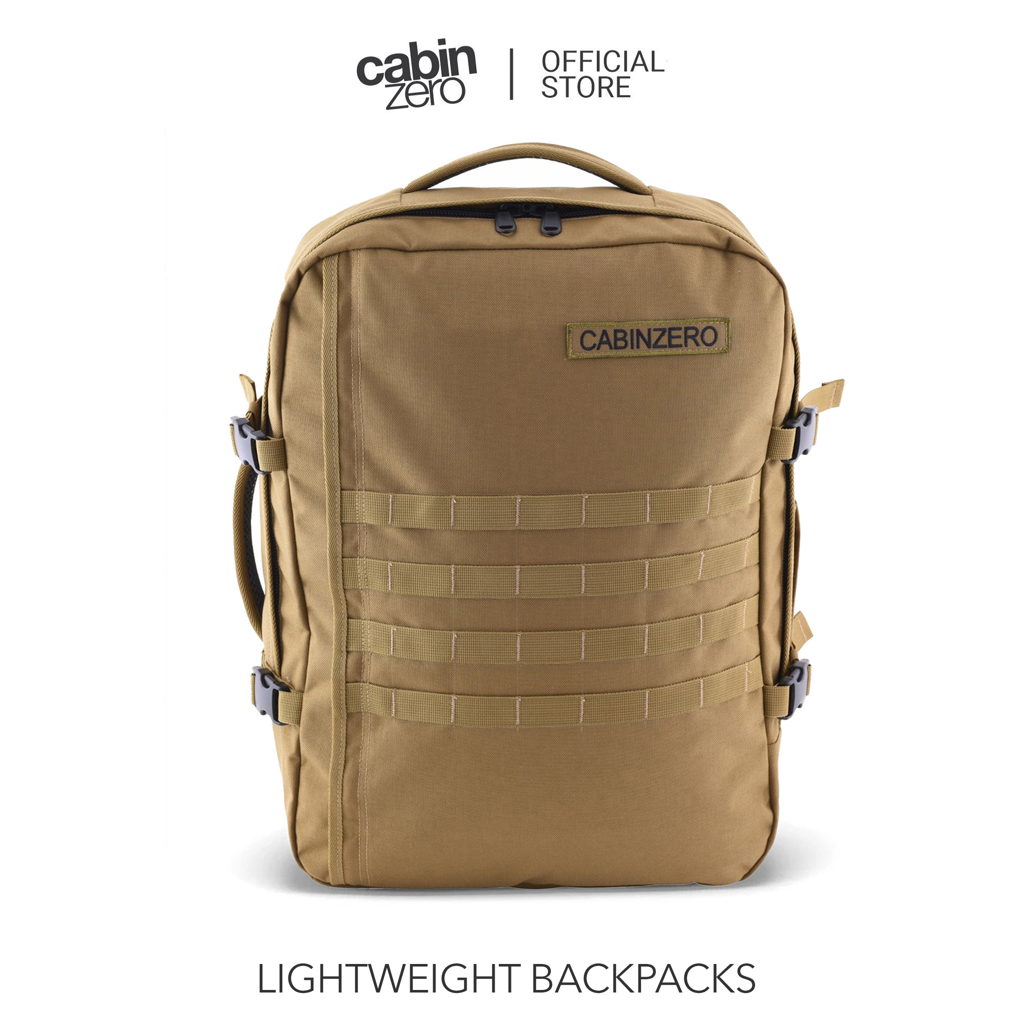 CabinZero Military 44L Backpack Hand Carry Luggage Travel Bag
