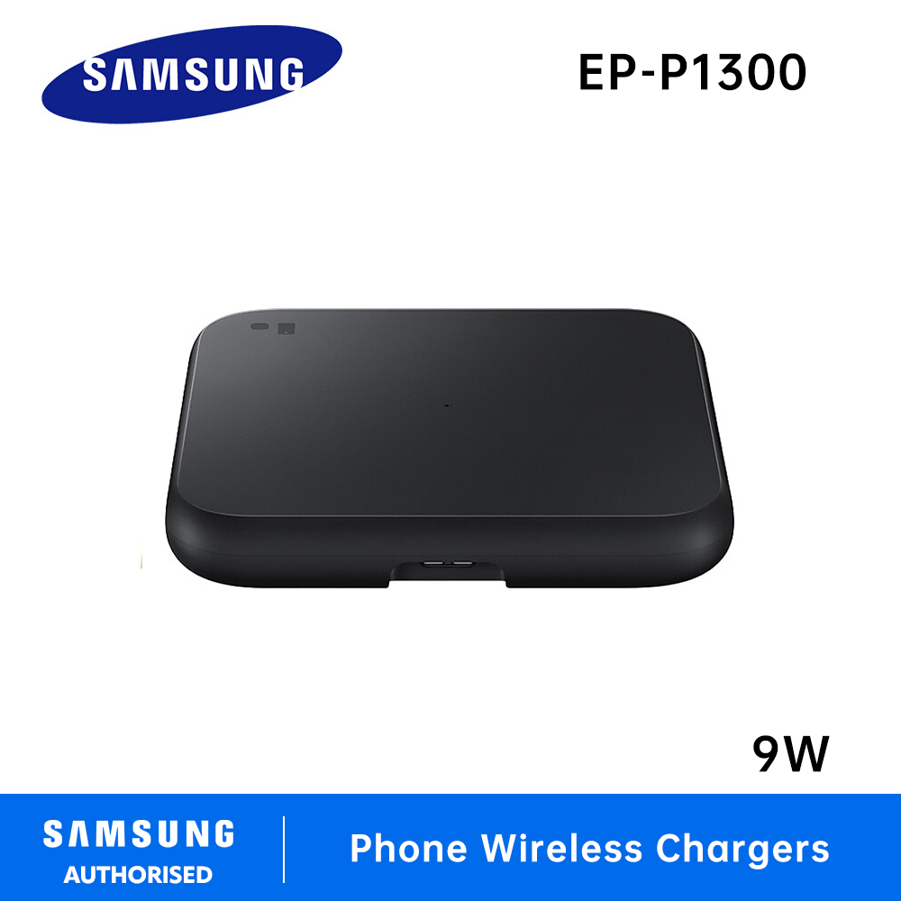Original Samsung wireless charger Pad Up to 9W EP-P1300 For Samsung Galaxy  Series buds iPhone