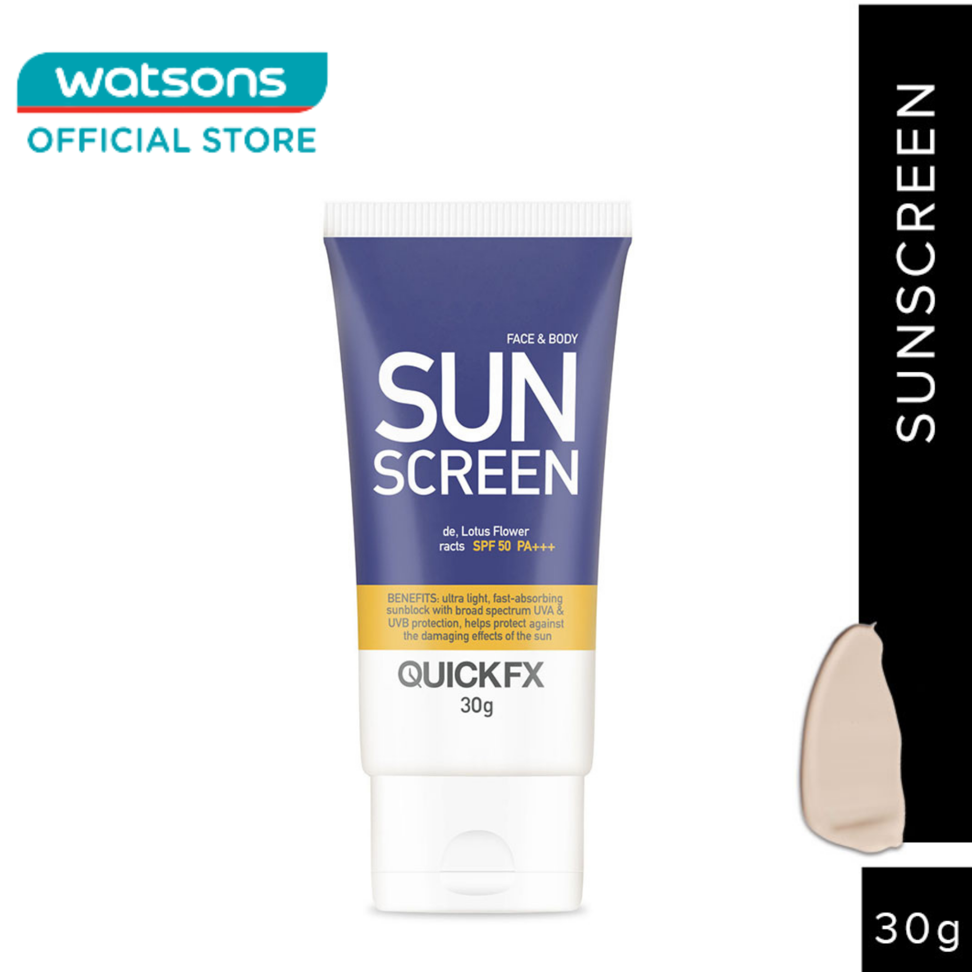 quick fx sunscreen review